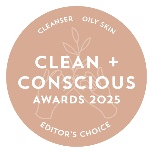 EDITOR'S CHOICE - Best Cleanser for Oily Skin - Clean+Conscious Awards 2025