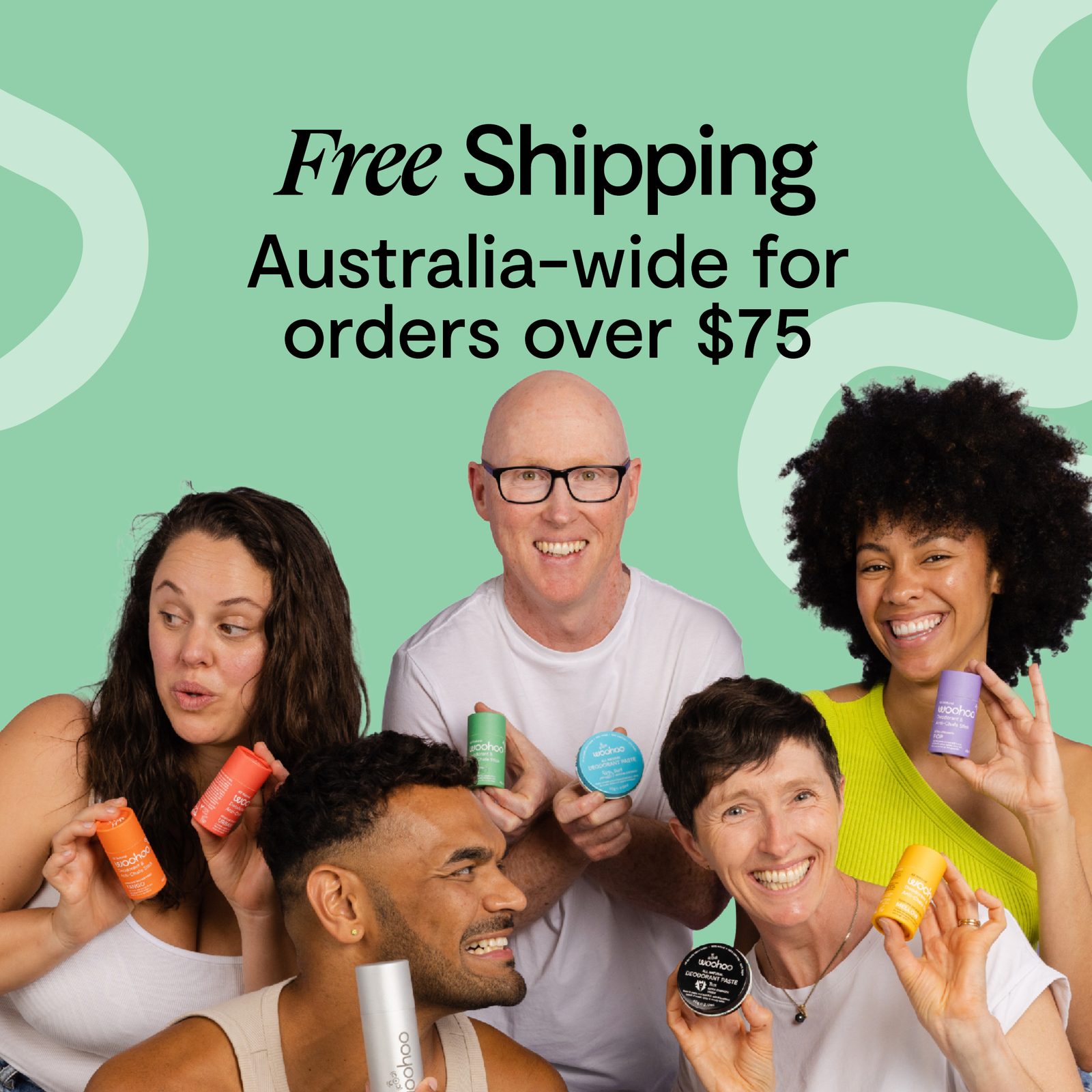 Free Australia-Wide Shipping Over $75