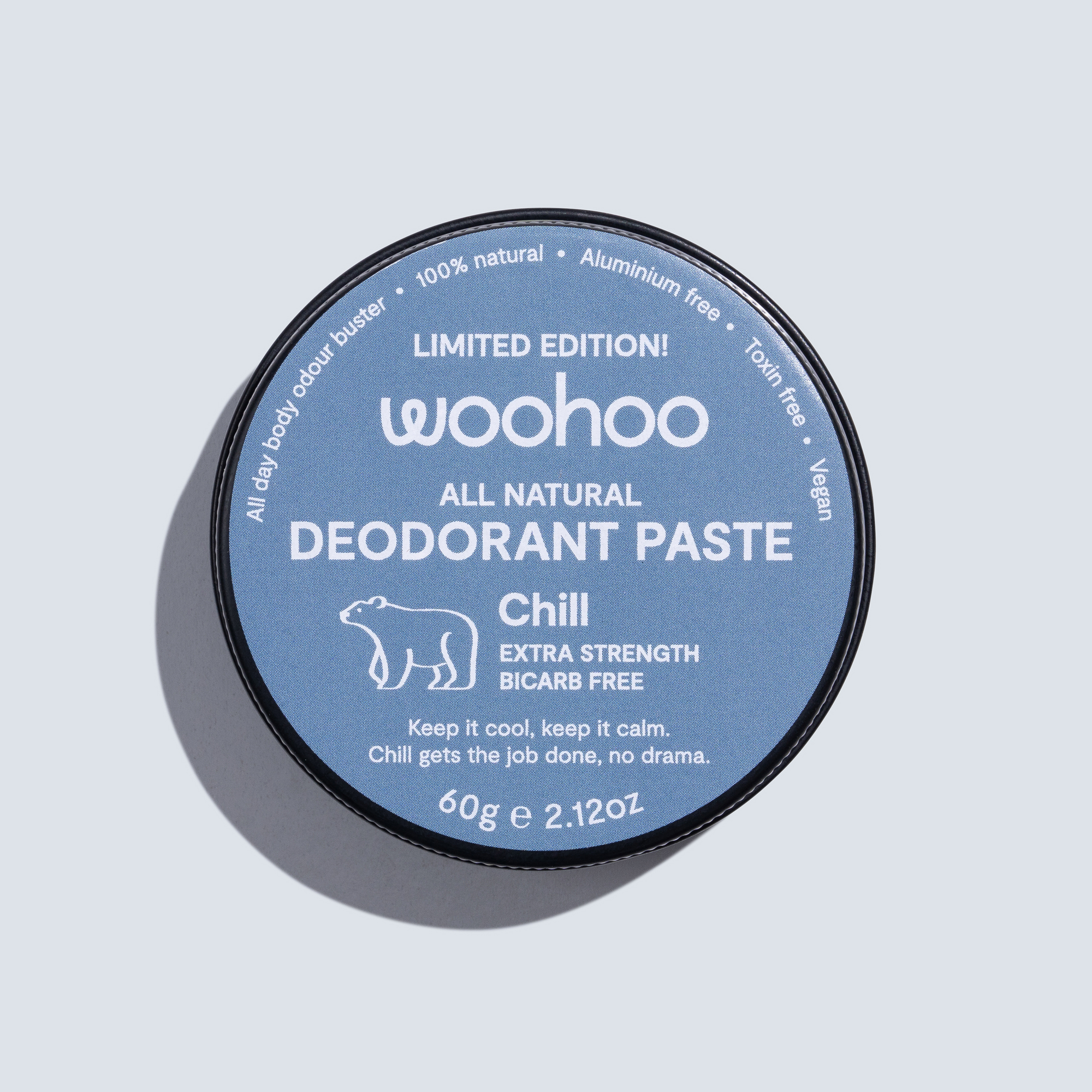 Woohoo All Natural Deodorant Paste (Chill) 60g