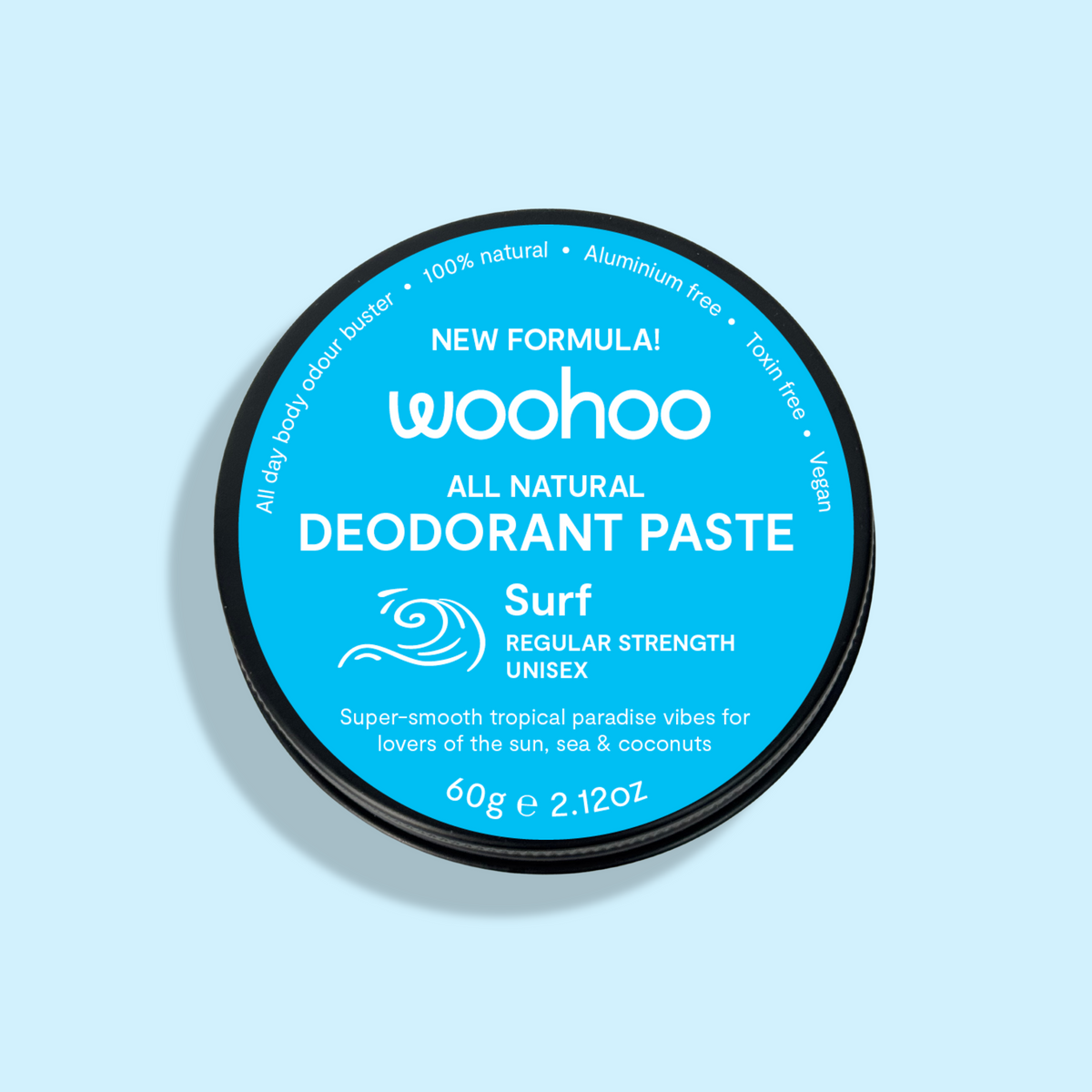 Woohoo Natural Deodorant Paste 60g - Factory 2nds