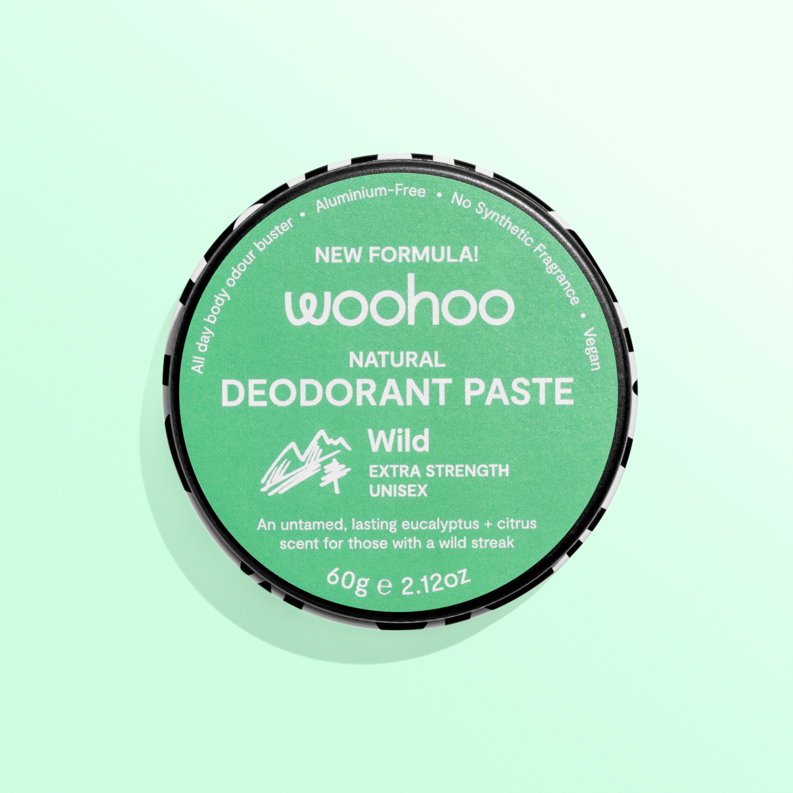 Woohoo Natural Deodorant Paste (Wild) 60g