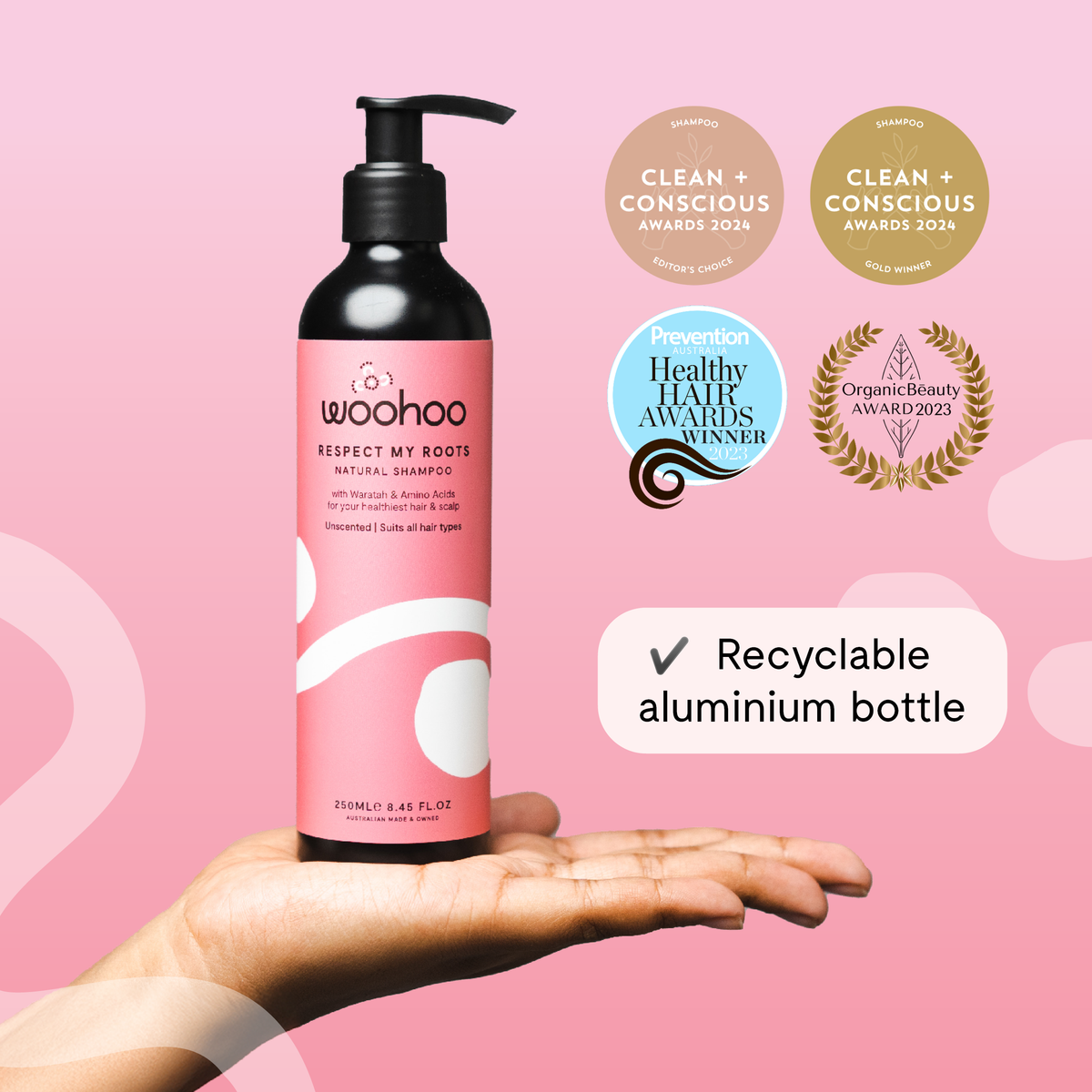 'Respect My Roots' Natural Shampoo