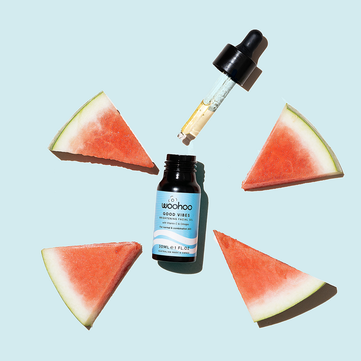 'Good Vibes' Brightening Facial Oil (with Vitamin C)