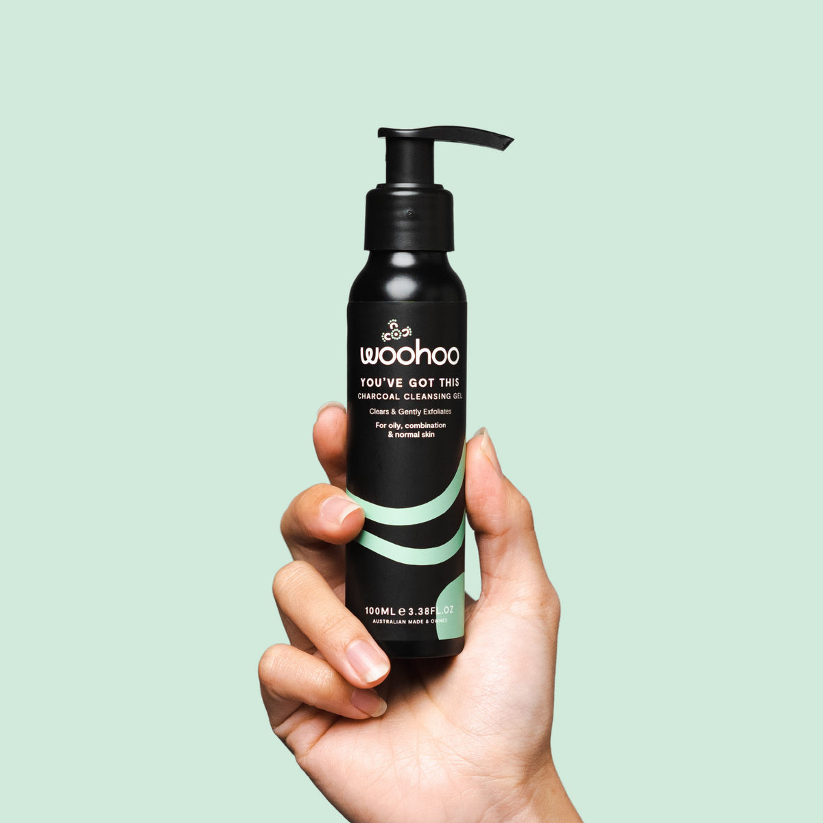 'You've Got This' Charcoal Cleansing Gel 100ml
