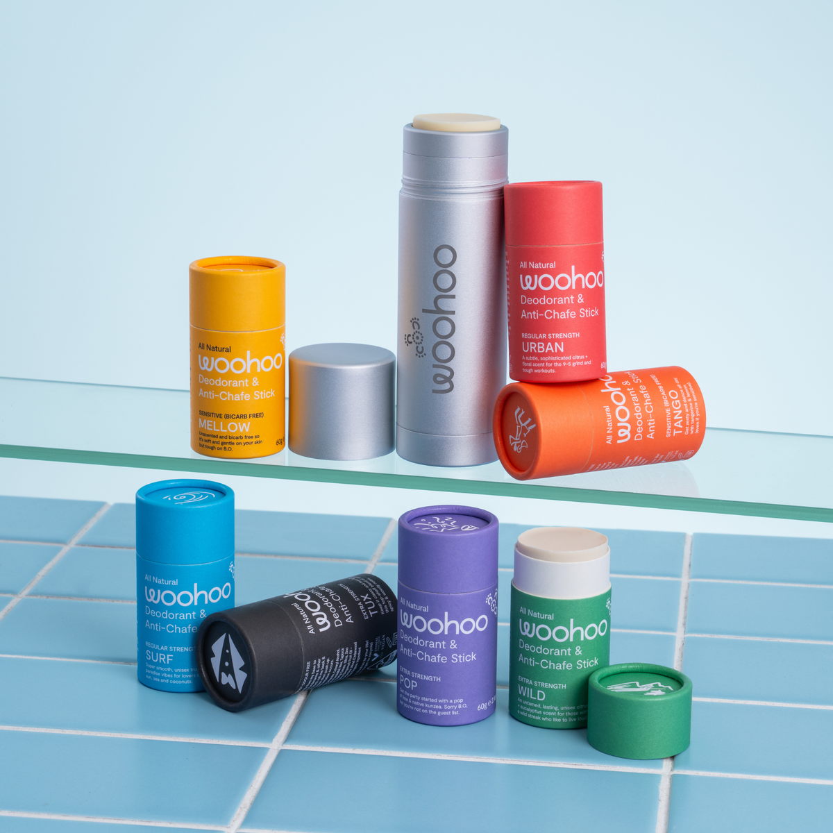 Refillable Deodorant Case