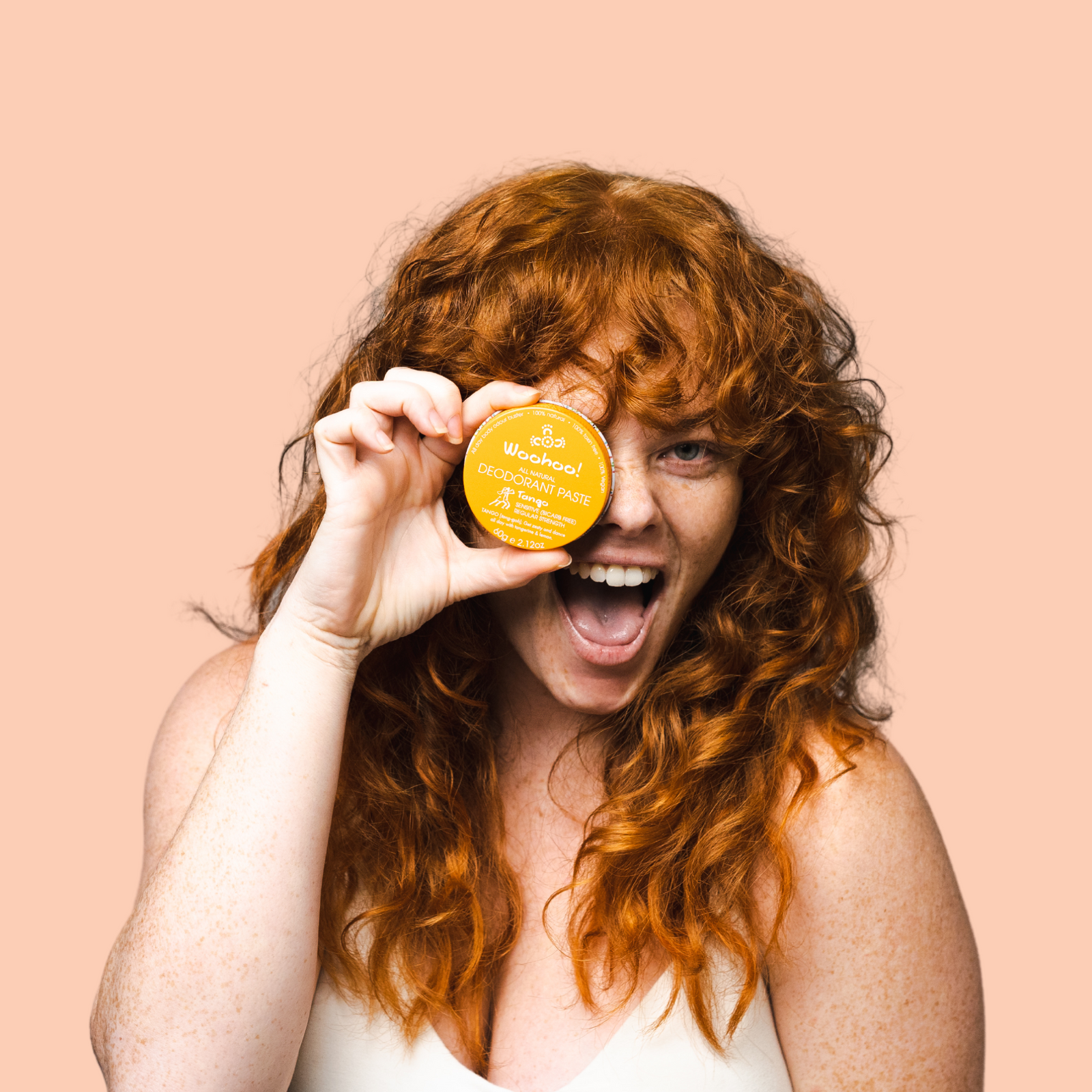 Woohoo All Natural Deodorant Paste (Tango) 60g - NEW FORMULA