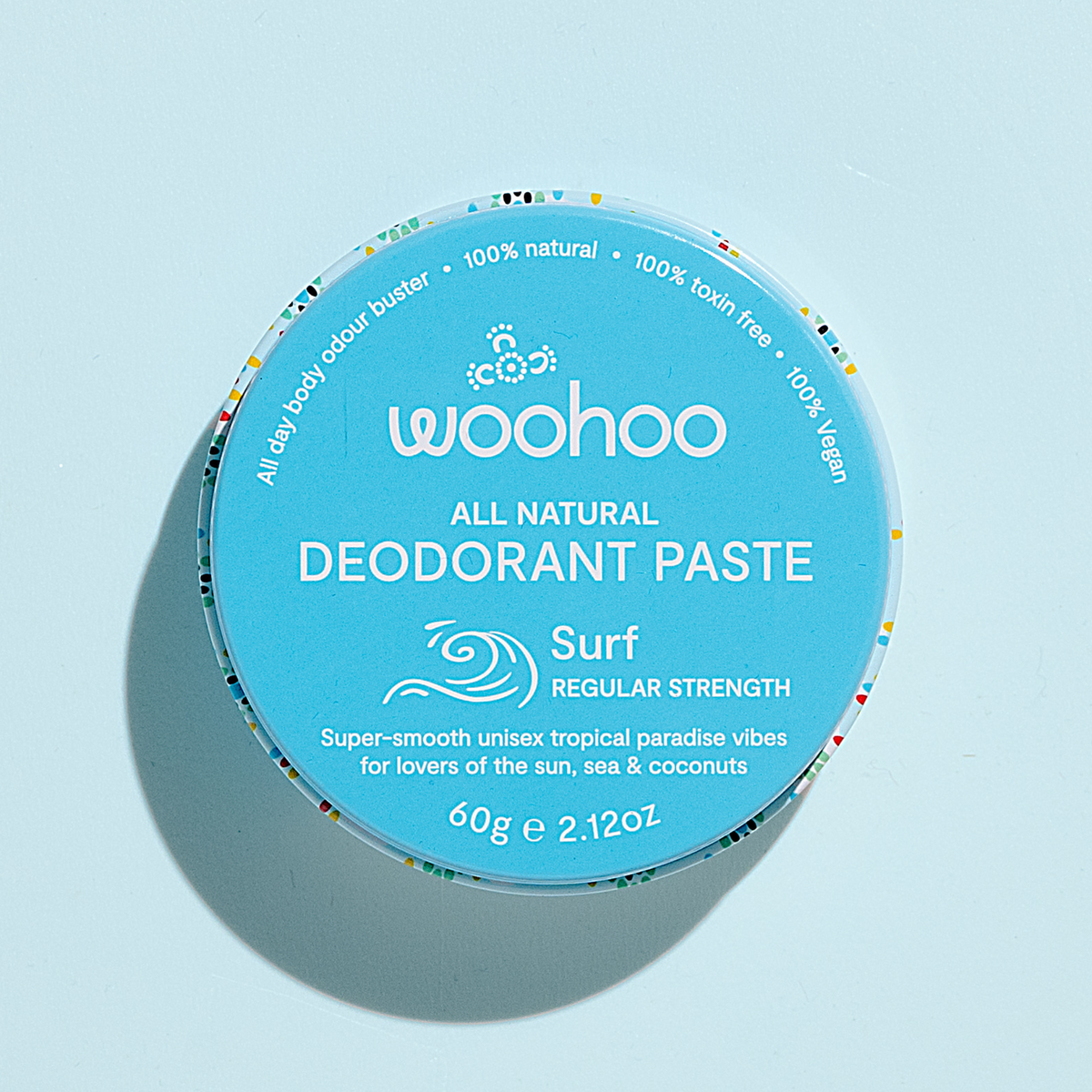 Woohoo Natural Deodorant Paste 60g - Factory 2nds