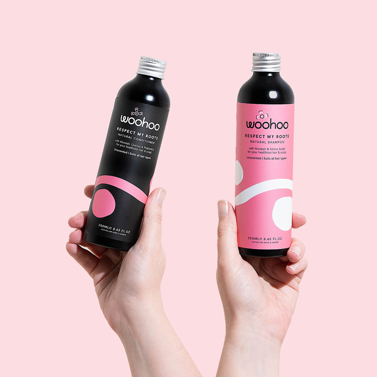 'Respect My Roots' Natural Shampoo and Conditioner Bundle